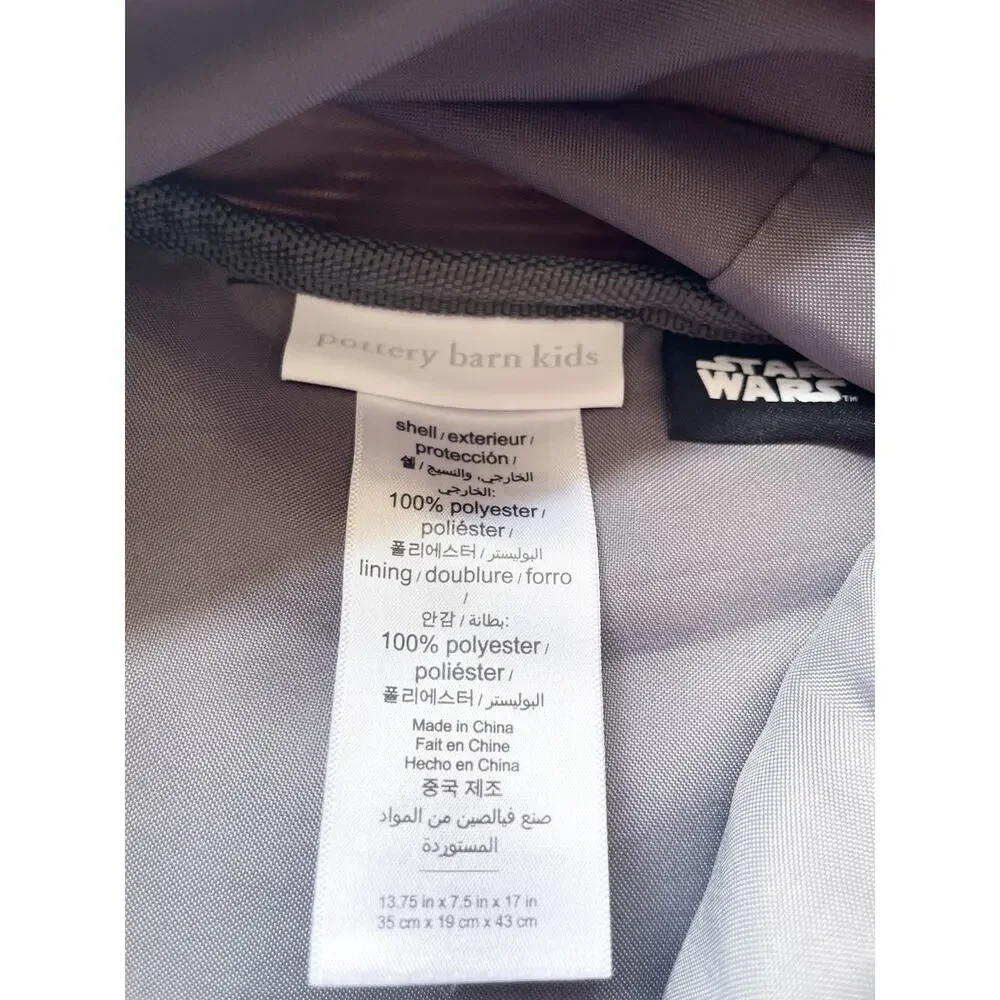 Pottery Barn Kids Star Wars Grogu Baby Yoda Back Pack
